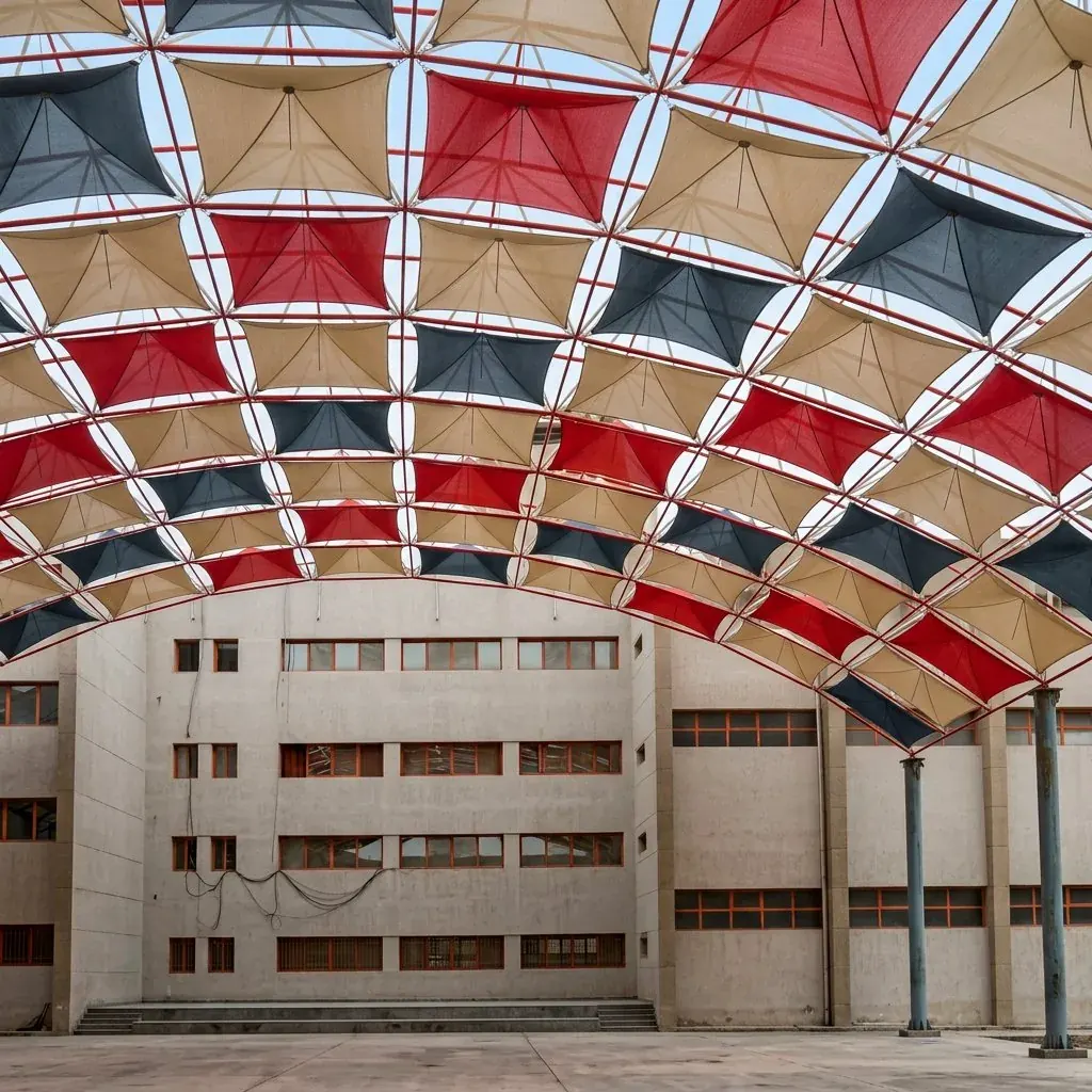 Gazebo & Conical Tensile Canopy